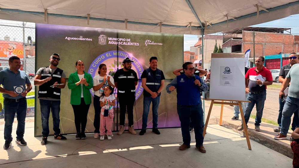 Pone en marcha municipio el programa “Aguas con tu Árbol” en el fraccionamiento Guadalupe Peralta