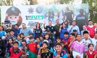 Por un municipio más seguro arranca torneo de fútbol 7 «más retas menos riñas» en Aguascalientes