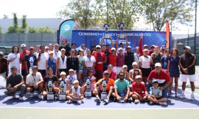 Premian a los campeones de la 1er etapa del tenis de la Copa Aguascalientes