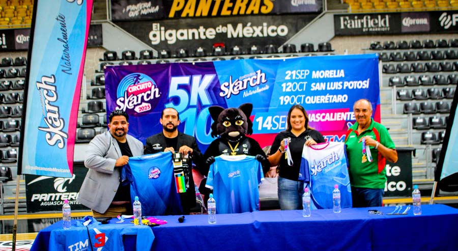 Presentan la 3er edición de la carrera Skarch 2025 en Aguascalientes
