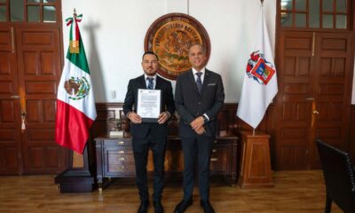 Recibe Omar Plesent nombramiento oficial como Procurador Estatal de Protección al Ambiente