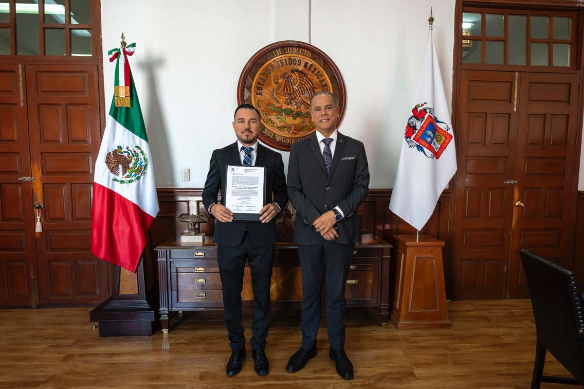 Recibe Omar Plesent nombramiento oficial como Procurador Estatal de Protección al Ambiente