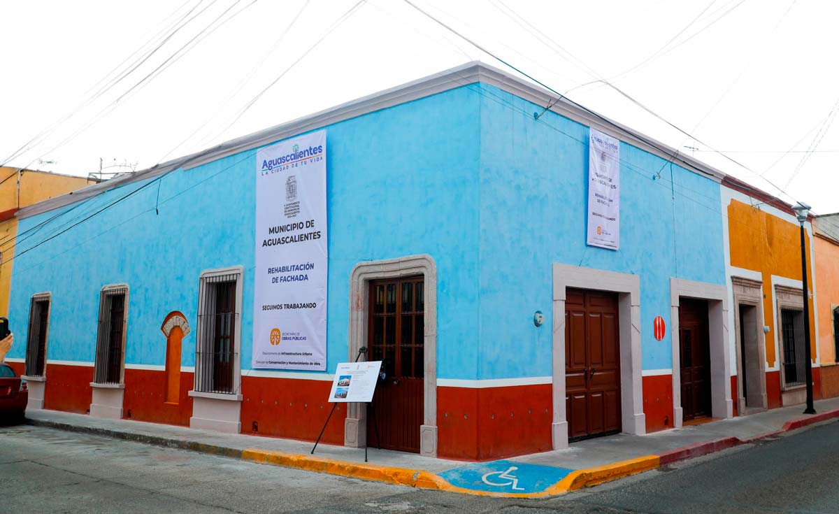 Rehabilita Municipio de Aguascalientes finca histórica en el Barrio del Encino