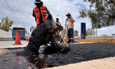 Trabajadores de la Secretaría de Obras Públicas
