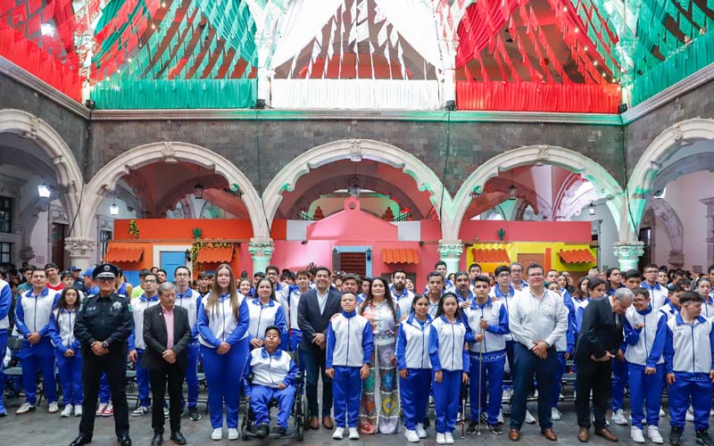 Abanderan a la selección de Aguascalientes rumbo a la Paralimpiada Nacional 2025