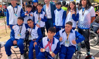 Aguascalientes acumula 39 medallas en la Natación de la Paralimpiada Nacional 2025