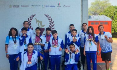 Aguascalientes acumula 54 medallas en el tercer día de la paranatación