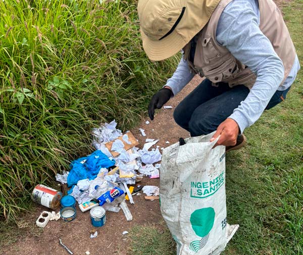 Continúan labores de conservación en el área natural protegida de La Pona