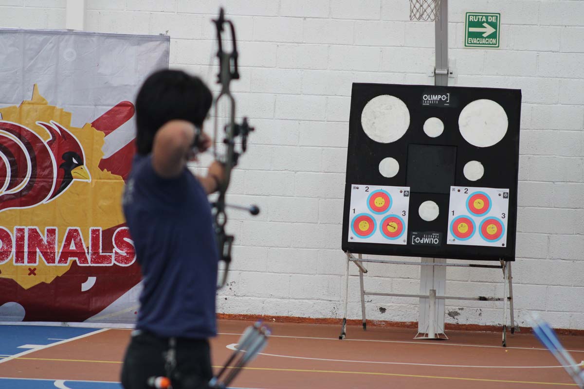 El colegio Tepeyac fue la sede de la 2da Exhibición de tiro con arco de la Copa Aguascalientes.