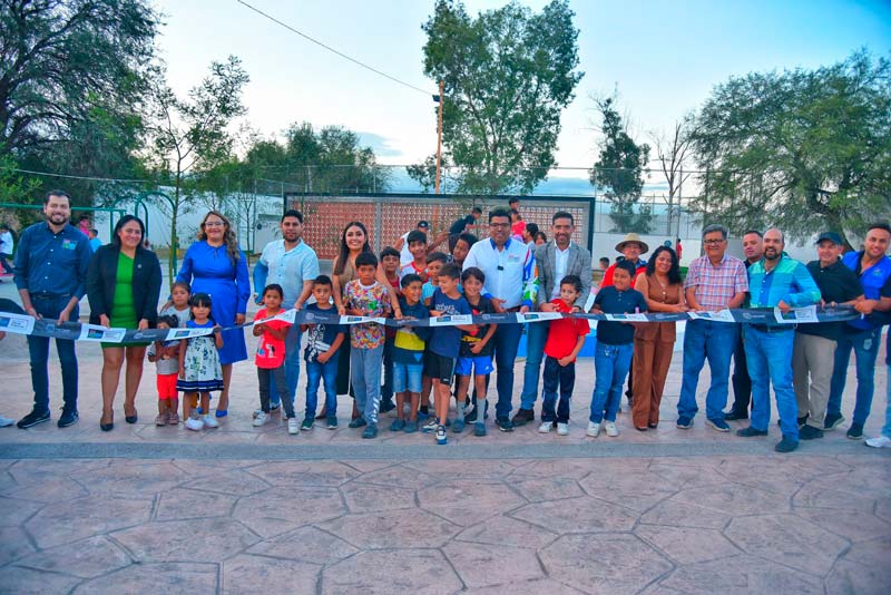 Entrega Alcalde de Jesús María el "Parque De Tus Sueños” a vecinos de La Florida