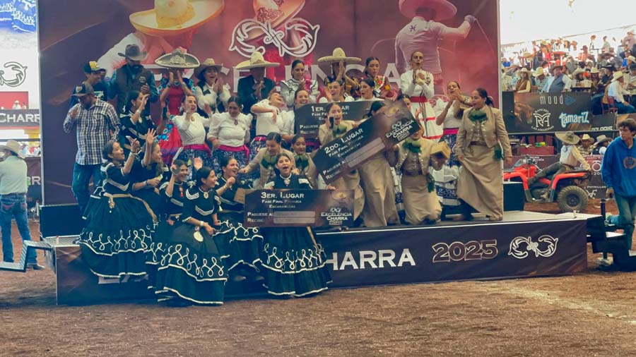 Escaramuzas de Aguascalientes brillan en el Campeonato Excelencia Charra