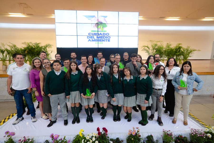 Premia Municipio de Aguascalientres a proyectos que tienen un impacto positivo en el cuidado y protección al Medio Ambiente