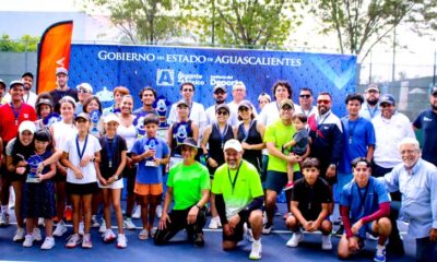 Premian a los campeones de la 2da etapa del torneo de tenis de la Copa Aguascalientes 2025