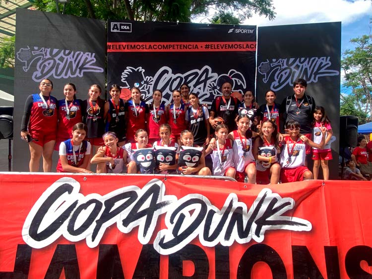 Premian a los campeones de la Copa Dunk 2025 en Aguascalientes