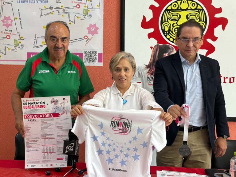 Presentan la tradicional carrera “Maratón Guadalupano” en su edición 65 ...