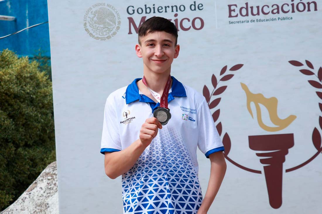 Rubén David Rangel López, de Aguascalientes, se une a la selección nacional de Paranatación para los Juegos Para Panamericanos Chile 2025.