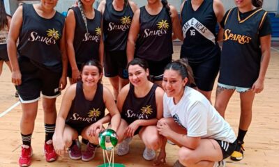 Sparks campeón de la 2da fuerza femenil de la Liga Dominical de basquetbol en Aguascalientes