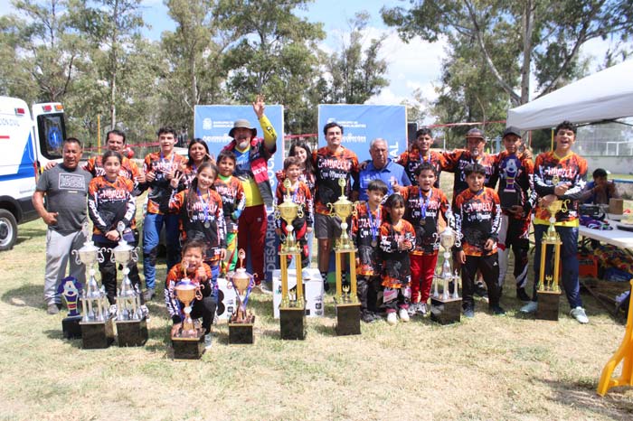 Todo un éxito la 4ta etapa de la Copa Municipal de BMX Race en Aguascalientes