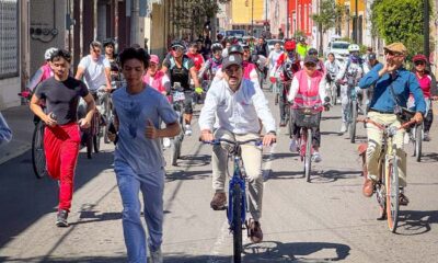 Todo un éxito la Rodada Día Mundial sin Auto en Aguascalientes