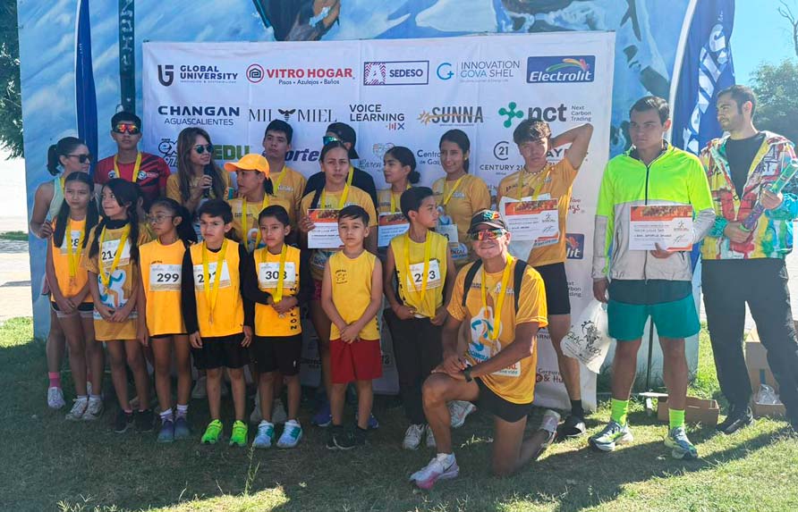 Todo un éxito la carrera en Pro de la Salud Mental en Aguascalientes