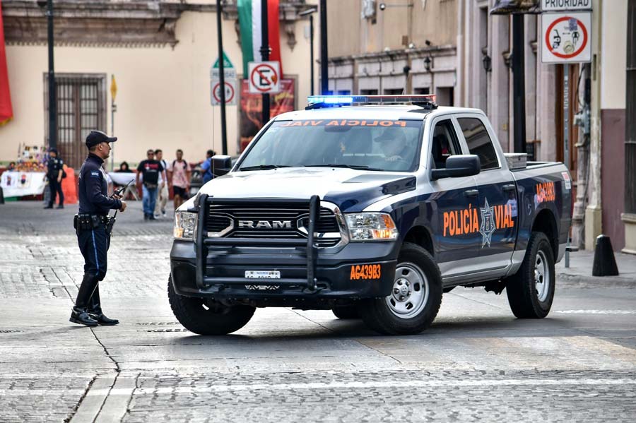 Anuncia policía municipal de Aguascalientes cierres viales por marcha de normalistas