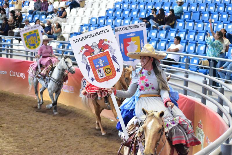 Arrancó el LXXXI Congreso y Campeonato Nacional Charro Aguascalientes 2025