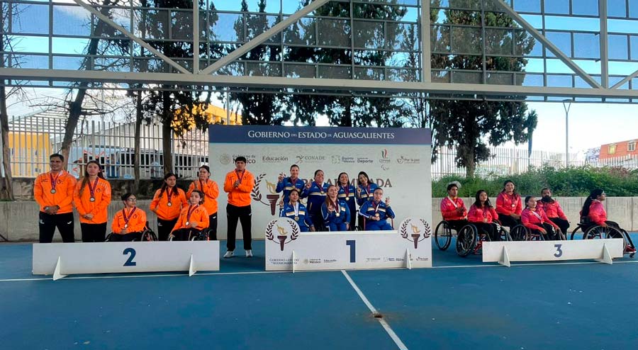 Estado de México dominó el basquetbol de sillas de rueda de la Paralimpiada Nacional 2025