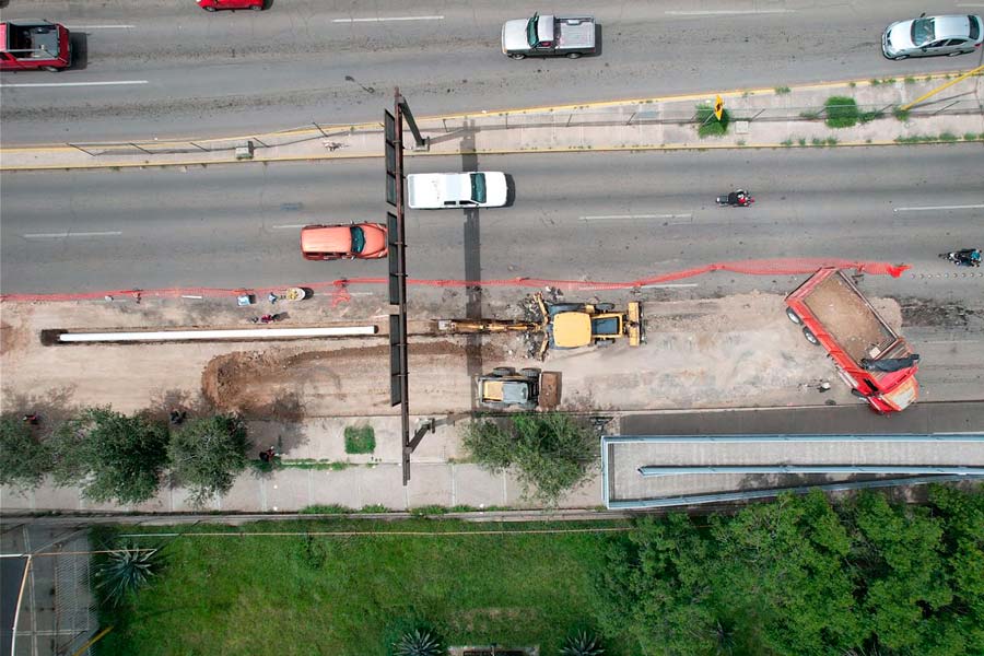 Invierte MIAA más de 24 millones de pesos en rehabilitación de red de agua potable en primer anillo norte