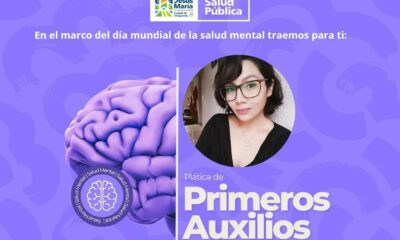 Invita Jesús María a participar en actividades por el día mundial de la salud mental