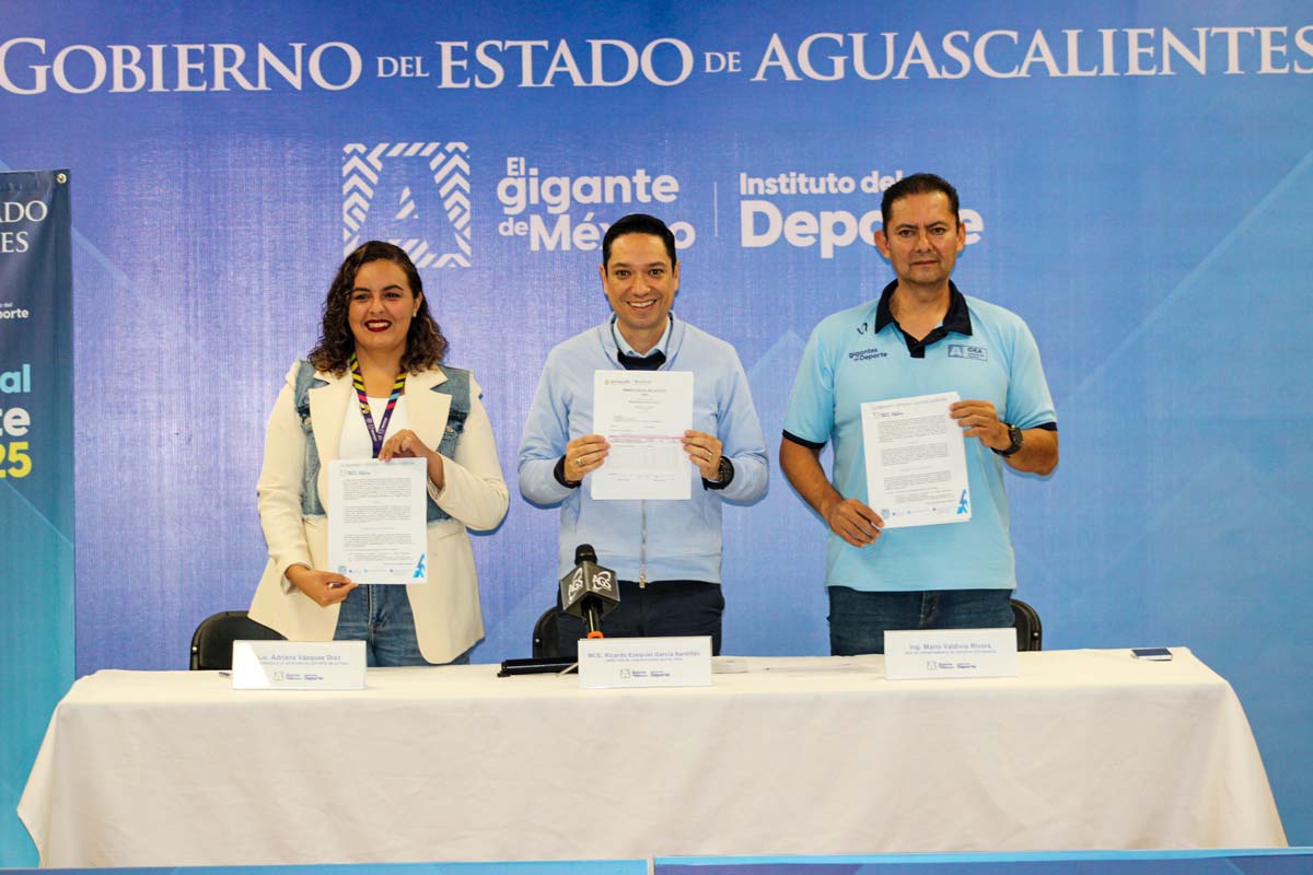 Lanzan convocatoria del premio Estatal del Deporte Aguascalientes 2025