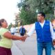 Leo Montañez realizó gira de trabajo en las colonias Vicente Guerrero e Insurgentes