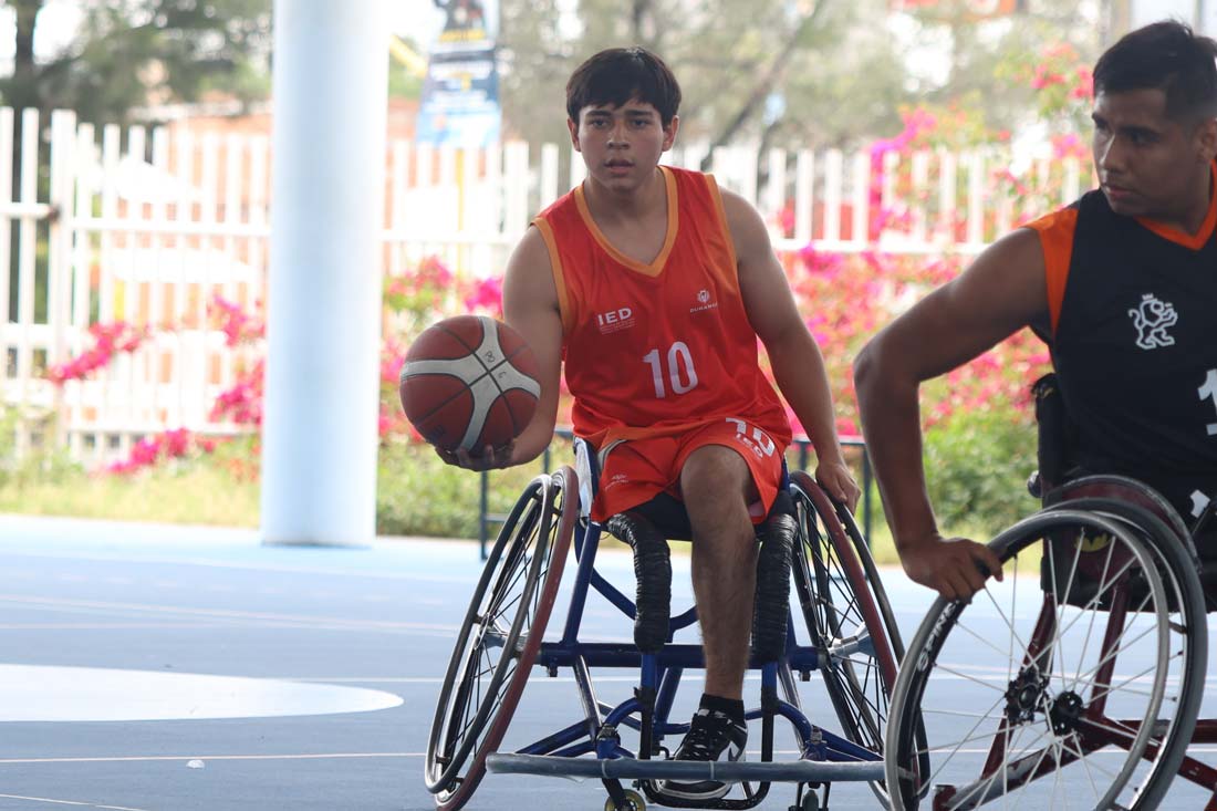 Listas las finales del basquetbol en silla de ruedas de la Paralimpiada Nacional 2025