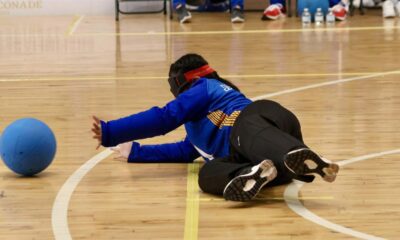 Listas las finales del golbol en la Paralimpiada Nacional 2025