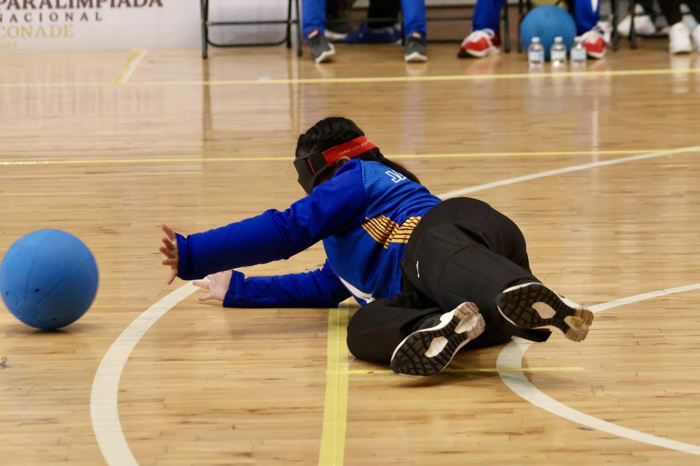 Listas las finales del golbol en la Paralimpiada Nacional 2025