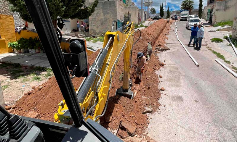 Mejora MIAA infraestructura hidráulica en Villas de Nuestra Señora de la Asunción