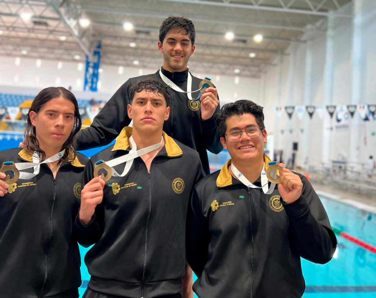 Nadadores del ITA gana plata y bronce en el Nacional TecNM