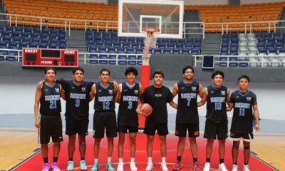 Nuevo campeón Familys Ocampo en la Liga Municipal de basquetbol en Aguascalientes