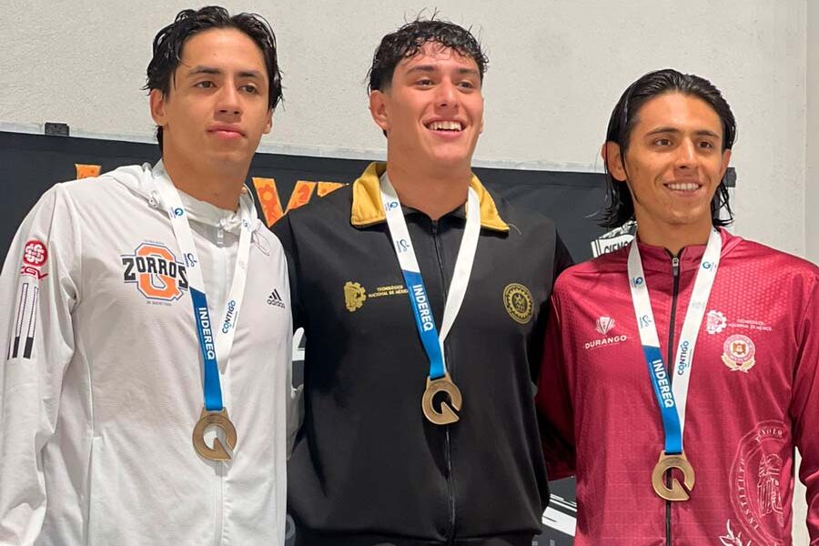 Oro para la natación del ITA en el Nacional de TecNM 2025