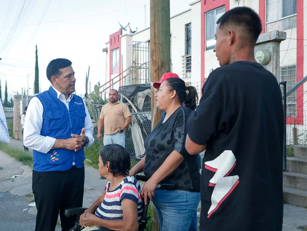 Refrendamos nuestro compromiso de mejorar el entorno de familias en Paseos de Antonio Leo Montañez