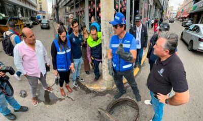 Refuerza MIAA trabajos de desazolve en el centro histórico de la ciudad