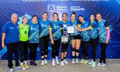 Tías tricampeonas en la copa Aguascalientes de voleibol