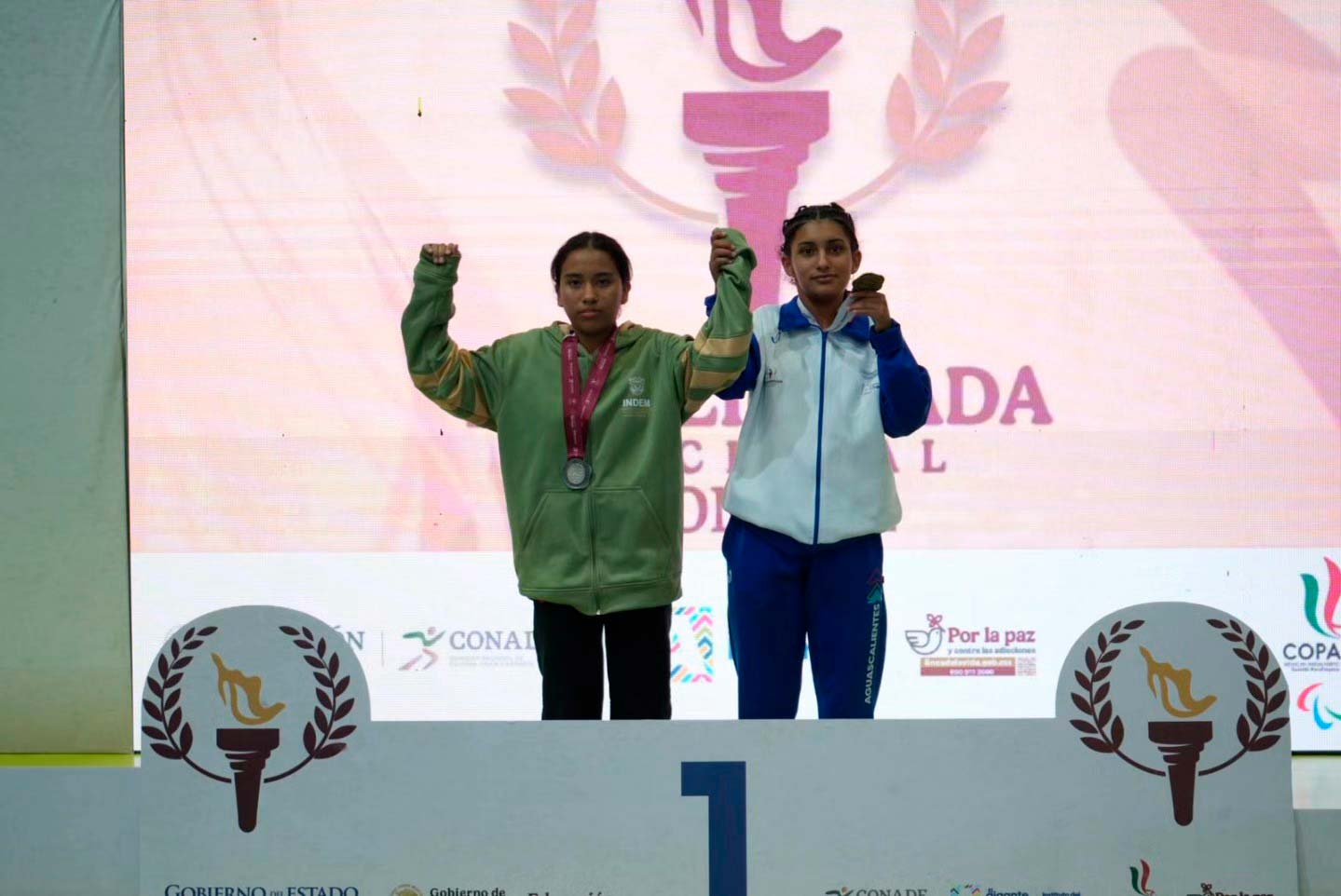 Triunfan paraatletas de Aguascalientes en la Paralimpiada Nacional