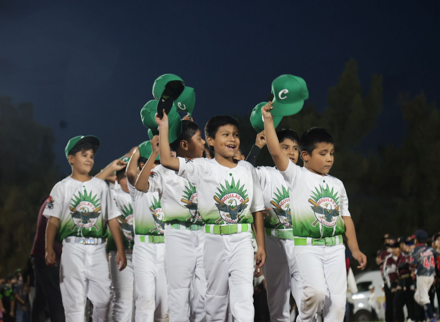 Inaugura Municipio de Aguascalientes la Liga Pequeña Ferrocarrilera de Béisbol temporada otoño-invierno 2025