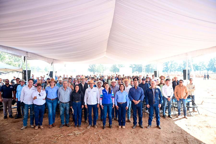 Con nueva tecnología ahorramos agua en el campo de Aguascalientes: Tere Jiménez