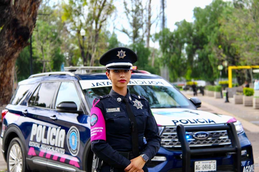 En Aguascalientes la Seguridad también se construye con empatía; conoce a la Policía Rosa