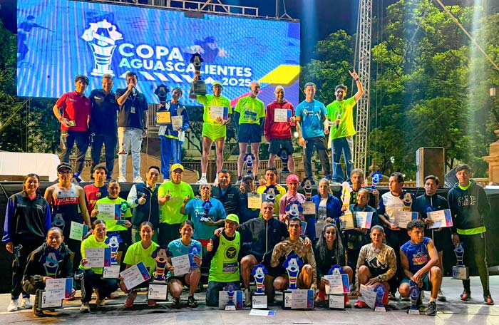 Espectacular carrera atlética de la Copa Aguascalientes 2025
