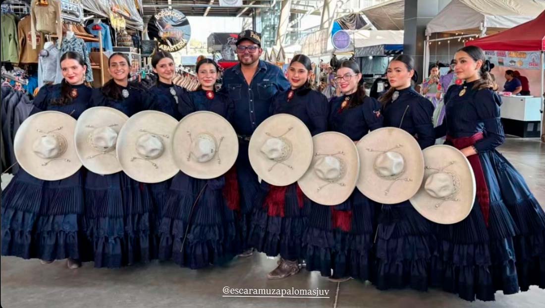 Las Palomas las mejores escaramuzas de Aguascalientes en el LXXXI Congreso y Campeonato Nacional Charro 2025