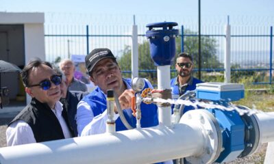 Leo Montañez pone en funcionamiento nuevo pozo en el fraccionamiento Asturias 2