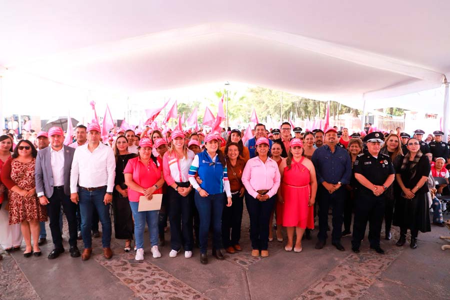 Ninguna mujer debe sentirse sola: Tere Jiménez inaugura nueva Casa Rosa en San José de Gracia