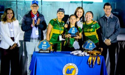 Premian a los primeros campeones del Encuentro Regional Deportivo y Cultural de Universidades del Subsistema Tecnológico